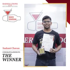 Congratulations to Sushant Chavan, the winner of our Shaker Showdown competition for freelance bartenders.