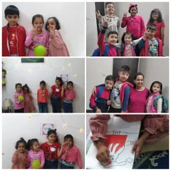 A collage celebrating the everyday fun we have in class. These candid moments of laughter and friendship are just as important as the art we create.