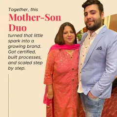Together, this mother-son duo turned that little spark into a growing brand. We got certified, built processes, and scaled our homemade goodness step by step, never losing the personal touch.