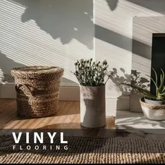You can get this warm, sunlit look in your home with my vinyl flooring options. It gives you the beautiful appearance of wood but is much easier to clean and maintain, making it a practical choice for any room. I stock it in various thicknesses to suit your needs.