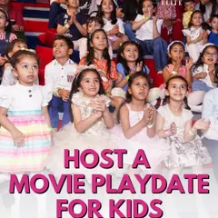 Host a private movie playdate in our exclusive kids' theatre. With plush, comfortable seating and a big screen, it's the perfect spot for a unique and fun gathering.