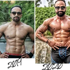 The proof is in the progress. This is my own transformation from 2019 to 2020, built with relentless training and the right nutrition. This journey taught me exactly what it takes to build a powerful physique.