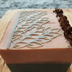 This is a custom loaf of Charcoal Rose soap I made for a client who loves it. I can create a whole loaf of your favorite soap, tailored to your skin type or even made vegan upon request.
