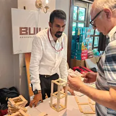 We had a wonderful time interacting with people from diverse backgrounds at the Little Kingdom event. Our building challenges are designed to engage all ages and intellects, sparking curiosity and conversation.