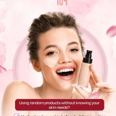 Skincare Mistake: Using random products without knowing your skin's needs. The first step to an effective routine is understanding your unique skin type and concerns. Book a consultation so we can help.