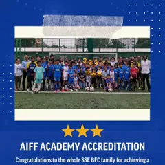 We are proud to be one of only 23 clubs in India and 7 in Mumbai to achieve a 3-Star AIFF Academy Accreditation. This official recognition validates our commitment to high-quality coaching, infrastructure, and a systematic approach to long-term player development.