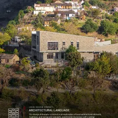 The Lodsi Community Project for Forest Essentials is rooted in its local architectural language. We used locally sourced stone and vernacular construction techniques to create a modern facility that sits harmoniously within the Himalayan village landscape.