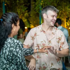 Caught mid-dance, mid-laugh, and mid-awesomeness at La Rumba. This is the vibe of our socials: fun, friendly, and full of great energy. You coming to the next one?