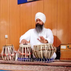 On Guru Purnima, I pay my respects to my Ustadji. This image shows him during his own practice, a source of endless inspiration for me.