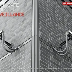 This installation on a brick facade demonstrates how I adapt my solutions to different building materials and architectural styles. The protected cabling and sturdy mounts ensure long-term reliability in any environment.