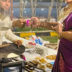 We now offer live bangle making as a unique service for events. An artisan creates custom bangles for guests on the spot, providing a memorable and interactive takeaway from your wedding or corporate function.