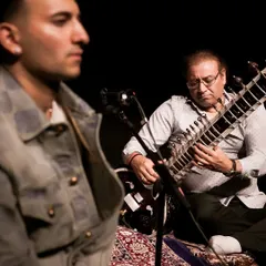 A 3 am soundcheck with my father. He not only makes my instruments but also joins me on tour, ensuring every sitar is perfectly tuned. This dedication to the craft is what we bring to every performance.