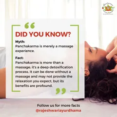 It's a common myth that Panchakarma is just a series of massages. In reality, it is a profound medical detoxification process designed to cleanse the body of deep-seated toxins. While supportive massages are part of it, the core focus is on deep, lasting healing.