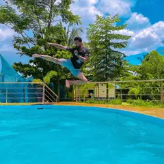 This is more than a kick; it's a moment of flight where training meets freedom. My practice is about finding power and grace in every movement, building the strength and agility needed to rise to any challenge.