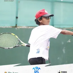 That look of intense focus right before making contact with the ball. This is not luck; it is the result of hours of hustle, sweat, and hard work on the court.