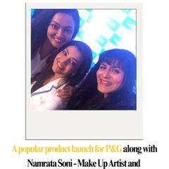 A fun memory from a P&G product launch with makeup artist Namrata Soni and actress Kajal Aggarwal. Collaborating with experts from different fields is always inspiring.