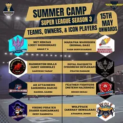 The official team and owner list for Super League Season 3. Eight teams, each led by an experienced owner and an icon player, ready to compete for the title.