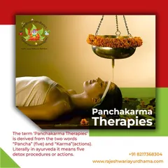 This is Shirodhara, a core component of our Panchakarma therapy. A continuous stream of warm, medicated oil flows over the forehead, calming the nervous system, relieving stress, and promoting deep mental clarity. It is a powerful therapy for holistic rejuvenation.