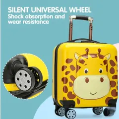 Quality is key, which is why these trolley bags feature silent, shock-absorbent universal wheels. They glide smoothly, making it easy for kids to pull their own luggage.