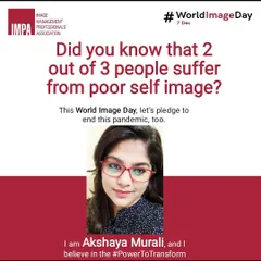On World Image Day, I took a pledge to help end the pandemic of poor self image. I truly believe in the power to transform, and it starts with building a healthy and confident self image.