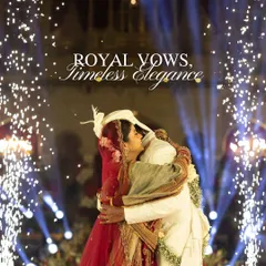 Amidst a shower of sparks, the couple shares an embrace, their royal vows sealed with timeless elegance. This is the kind of unforgettable, emotionally charged moment I strive to create at every wedding.