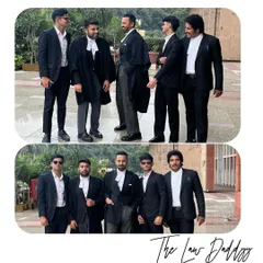 A team that works together, goes far together. Here we are at the Delhi High Court, a typical day of collaboration and shared purpose.