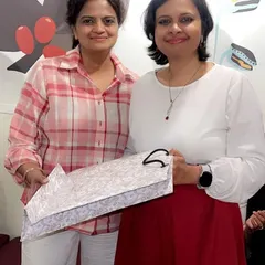 A small token of our appreciation for author Smita Das Jain. We believe in the 'give love, get love' vibe, and we always make sure our guest authors feel cherished and valued by the club.