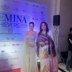 On the red carpet at the Femina Achiever's Awards 2024. It was a wonderful evening celebrating the achievements of people from various fields.