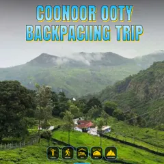 The stunning landscape of the Nilgiri hills, as seen on our Coonoor and Ooty backpacking trip.