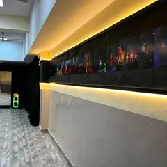 A look at our "wall of fame" in the new studio, showcasing moments from our past shows. It's a constant reminder of the magic we create together.