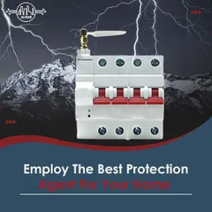 We help you employ the best protection agent for your home. This smart circuit breaker with a WiFi antenna provides advanced protection against electrical surges and faults, adding a critical layer of safety to your home's electrical system.