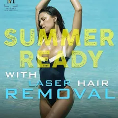 Get your skin summer-ready with my laser hair removal service. This treatment ensures you can enjoy the season with silky smooth, hair-free skin and confidence.