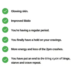 When your PCOD is well managed, you will notice significant improvements in your well-being. Look for signs like clearer skin, a more regular period, stable energy levels without afternoon crashes, and better control over cravings.