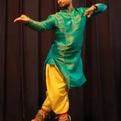 Meet Paritosh Upadhyaya, one of our Kathak instructors from the Raigarh gharana. He holds a degree from Indira Kala Sangeet Vishwavidyalaya and is currently pursuing his Master's in Kathak.