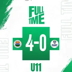 Clinical finishing and rock-solid defense secured a confident 4-0 win for our U11s against Fast FC.