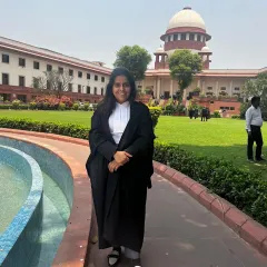 In my element at the Supreme Court of India. Every case I argue here is a privilege and a responsibility I take very seriously, fighting for justice on the nation's highest legal stage.