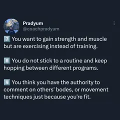 Just because someone looks fit doesn't mean their habits are healthy. This series points out toxic fitness traits, like exercising to "burn off" what you ate or program hopping constantly. Real training is about specificity and consistency, not punishment.