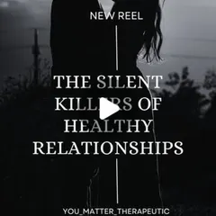 Sometimes, the most damaging things in a relationship are the ones left unspoken. This reel highlights the silent habits that can erode connection over time. Becoming aware of them is the first step toward building a stronger, more resilient partnership.