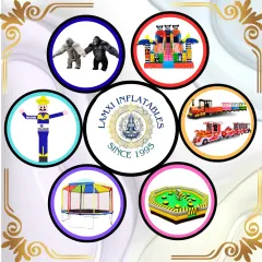 Since 1995, we have been manufacturing a wide range of products directly from our factory in Delhi. Our product line includes everything from mascot costumes and advertising air dancers to inflatable bouncy castles and amusement train rides.