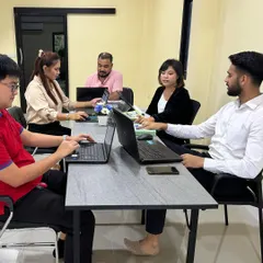 A typical workday at our Thailand office, where we focus on detailed legal research and case preparation. We are equipped to handle everything from due diligence for investments to drafting international contracts.