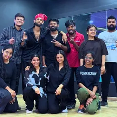 The whole crew together. This is what our dance family looks like.