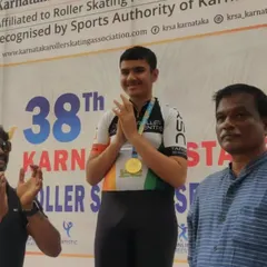 So much pride watching our skater Shubham on the podium at the 38th Karnataka State Roller Skating Selections. His performance was a result of discipline, focus, and relentless practice.
