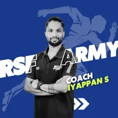 We believe in building careers from the ground up. This post celebrates the journey of Coach Iyappan, who started as a determined intern with limited English and is now an invaluable S&C coach and a core member of the RSF family. His story embodies the opportunity and growth we foster.