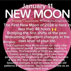 The first new moon of the year is a powerful time for setting intentions. This Capricorn New Moon is especially potent for welcoming important changes and breaking free from old patterns.