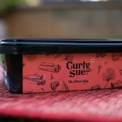 A shot of our signature packaging at a pop-up event. We love participating in night markets and food festivals, where we get to meet our customers and share our full range of pork dishes.