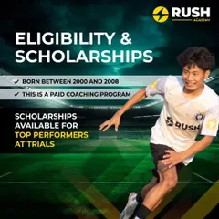 We are looking for players born between 2000 and 2008. While this is a paid coaching program, we offer scholarships for top performers who stand out during the trials.