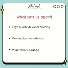 I focus on providing high quality designer clothing and a personalized experience. This graphic outlines what sets my service apart from off the shelf options.
