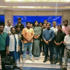 A team photo from a professional gathering. Building strong relationships within my network allows me to bring a wider range of resources and perspectives to my clients.