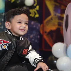 Capturing the pure joy on a child's face is what it's all about. This is from Vihaan's 2nd birthday, a party filled with smiles and laughter.
