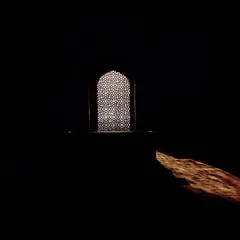An intricate marble jali, or latticed screen, inside Humayun's Tomb. These screens allowed for ventilation while creating beautiful patterns of light and shadow, a hallmark of Mughal design.